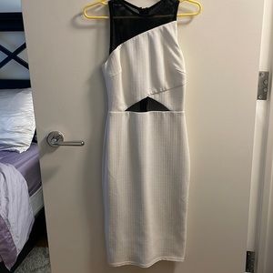 ASOS dress with mesh detail